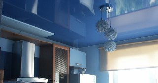 Натяжной потолок на кухню Полысаево, цена от 6404 руб.